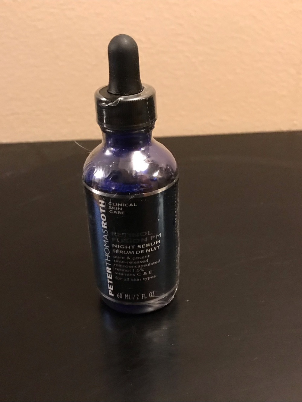 Peter Thomas Roth Retinol Fusion PM Night Serum - Blue Bottle 2 OZ